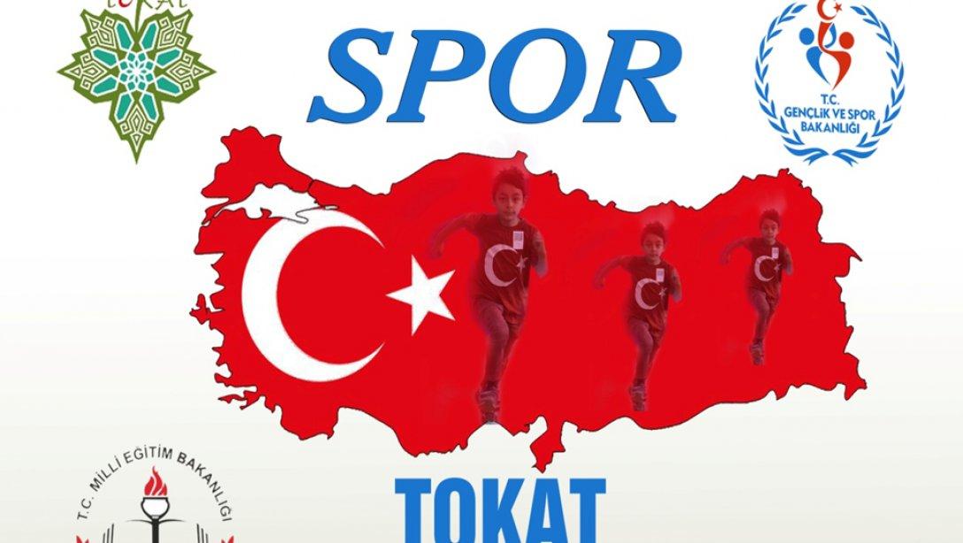 NİKSAR İLÇEMİZDE "SPOR TOKAT"  PROJESİ  BÜYÜK İLGİ GÖRDÜ