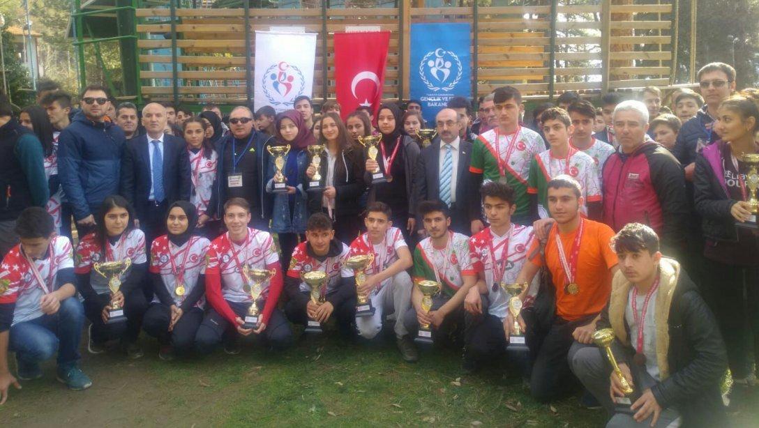 Okul Sporları Oryantiring  Liseler Arası İl yarışması Niksar İlçemizde gerçekleştirildi. 