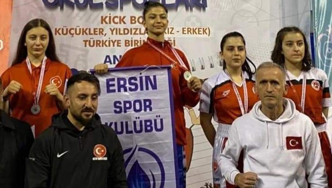 Genç Sporcumuz Kick-Boks Türkiye Şampiyonasında  Türkiye 3.sü Oldu