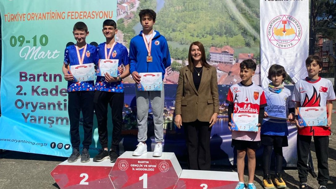 Oryantiring Yarışlarında Niksar İmam Hatip Ortaokulu Spor Kulübü Öğrencimiz Türkiye Şampiyonu Oldu